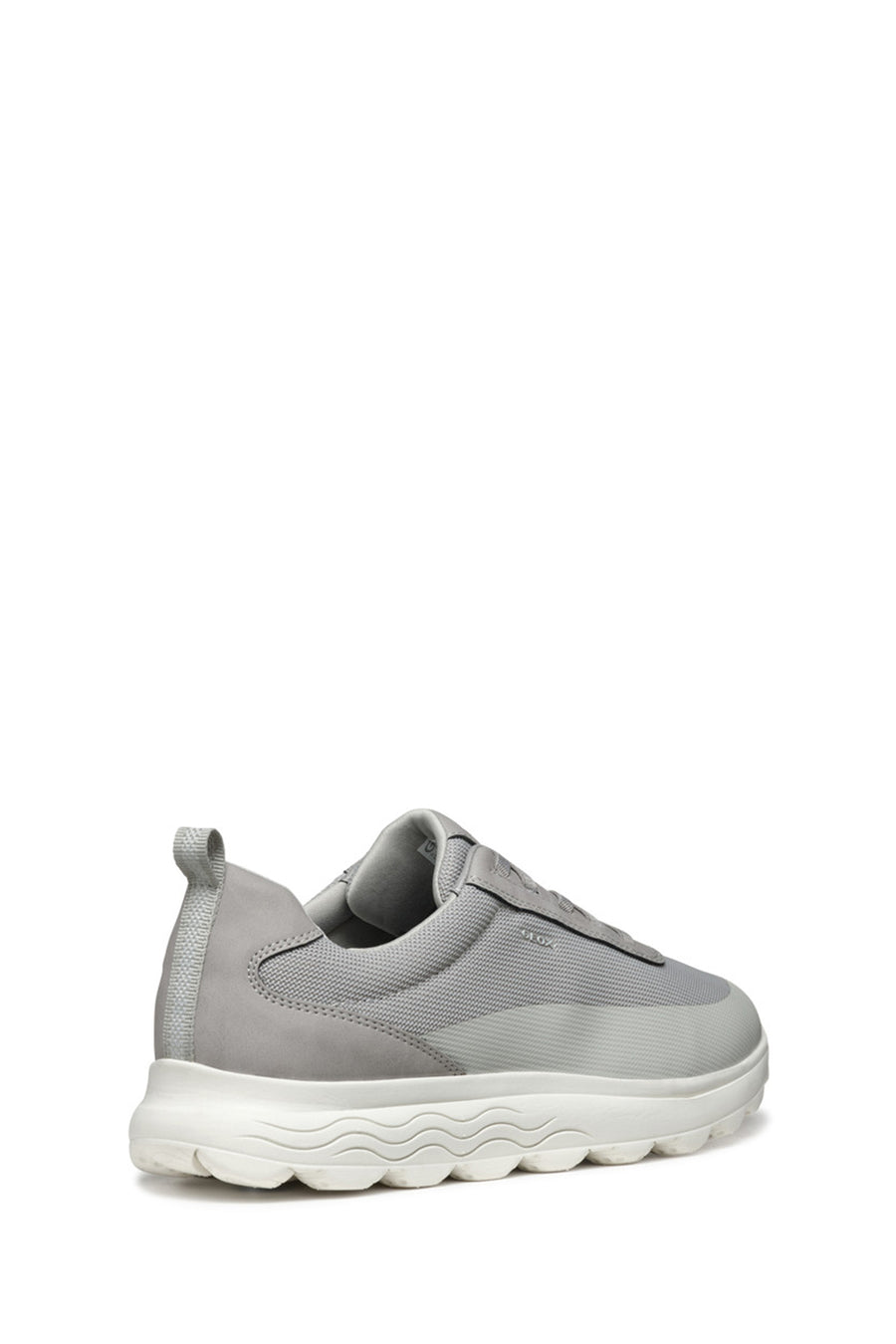 Geox Erkek Gri U Spherica A - Mesh + Nbk Synt Bağcıklı Kumaş Sneaker