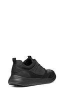 Geox Erkek Siyah Nebula Bağcıklı Kumaş Sneaker | Derimod