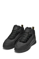 Geox Erkek Siyah Bağcıklı Kumaş Bot | Derimod