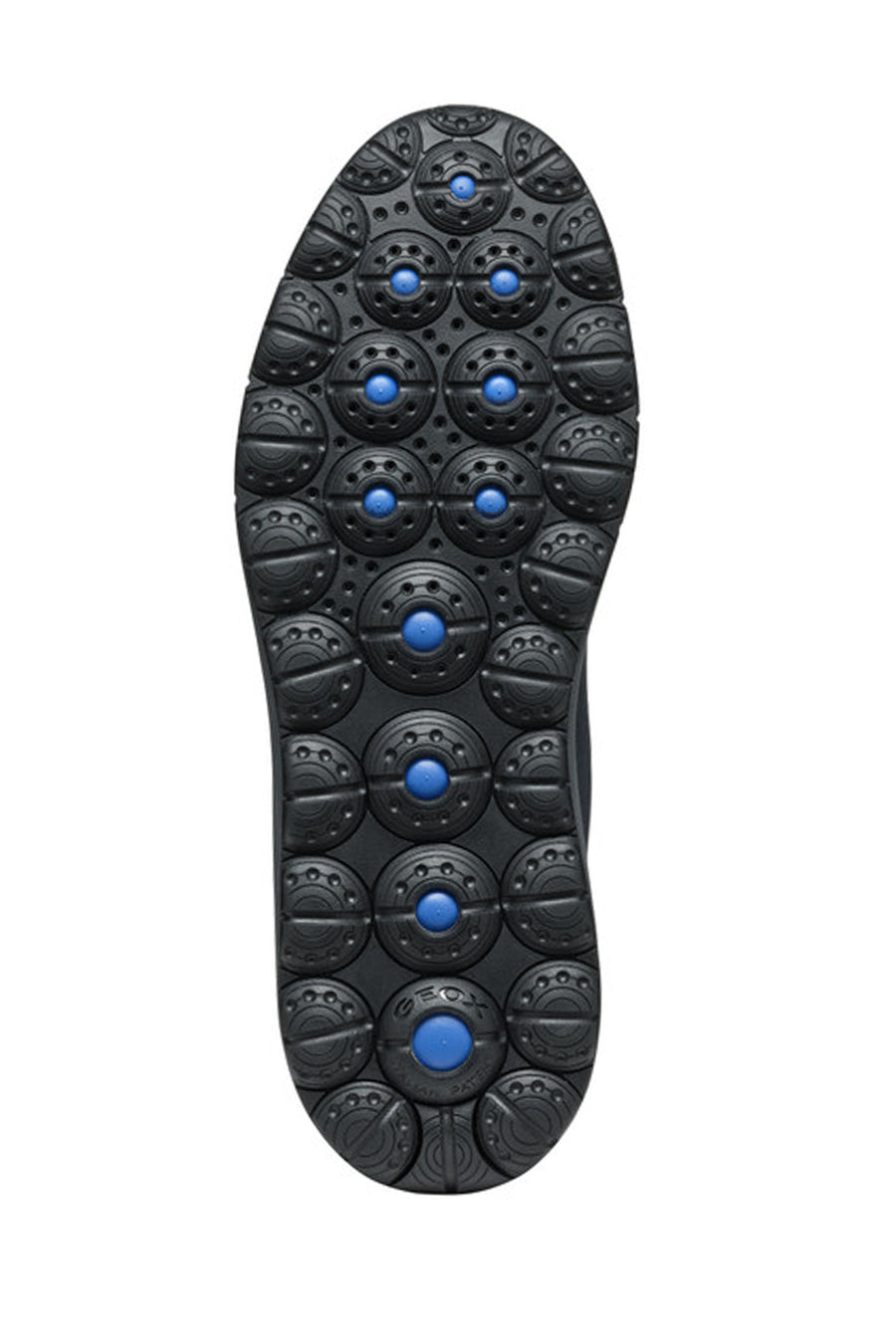 Geox Erkek Lacivert Bağcıklı Kalın Tabanlı Süet Deri Sneaker