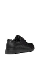 Geox Erkek Siyah U Spherıca Ec1 B Abx B - Sm.Le Bağcıklı Deri Casual Ayakkabı | Derimod