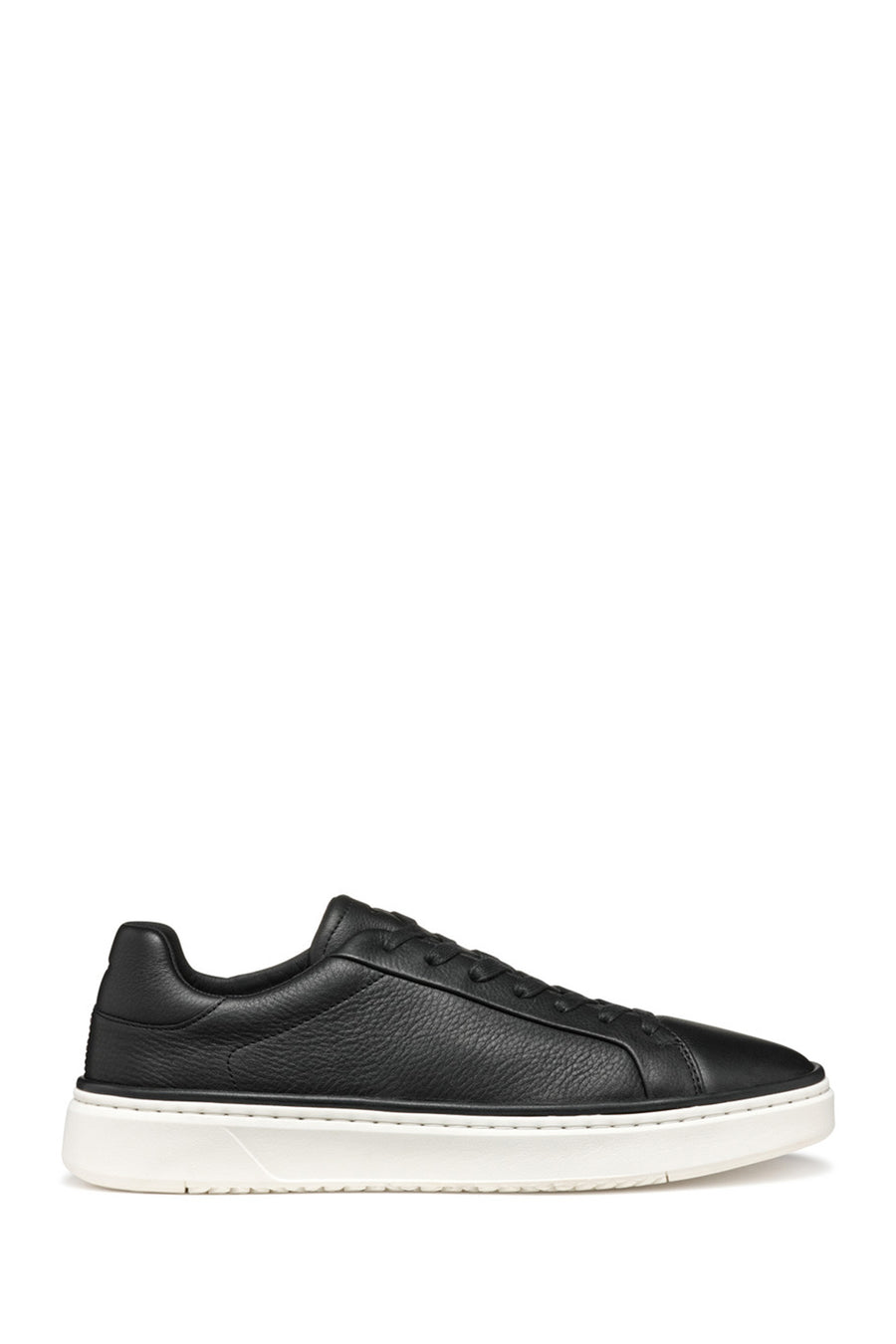 Geox Erkek Siyah Zackerty Bağcıklı Deri Sneaker U46HPA00046C9999 | Derimod