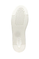 Geox Men's Black Zackerty Lace-Up Leather Sneakers | Derimod