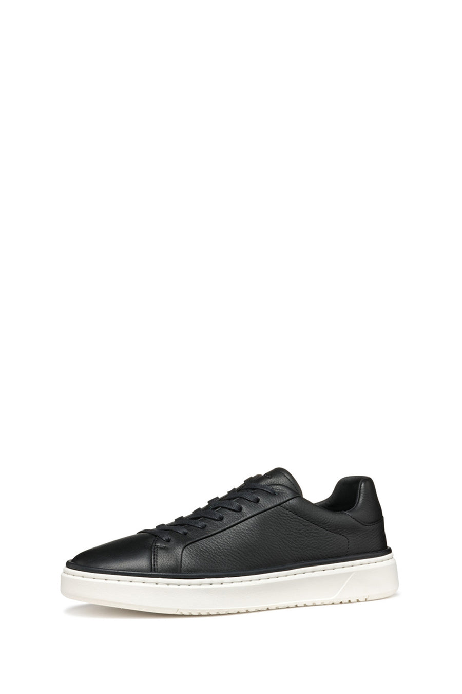 Geox Erkek Siyah Zackerty Bağcıklı Deri Sneaker