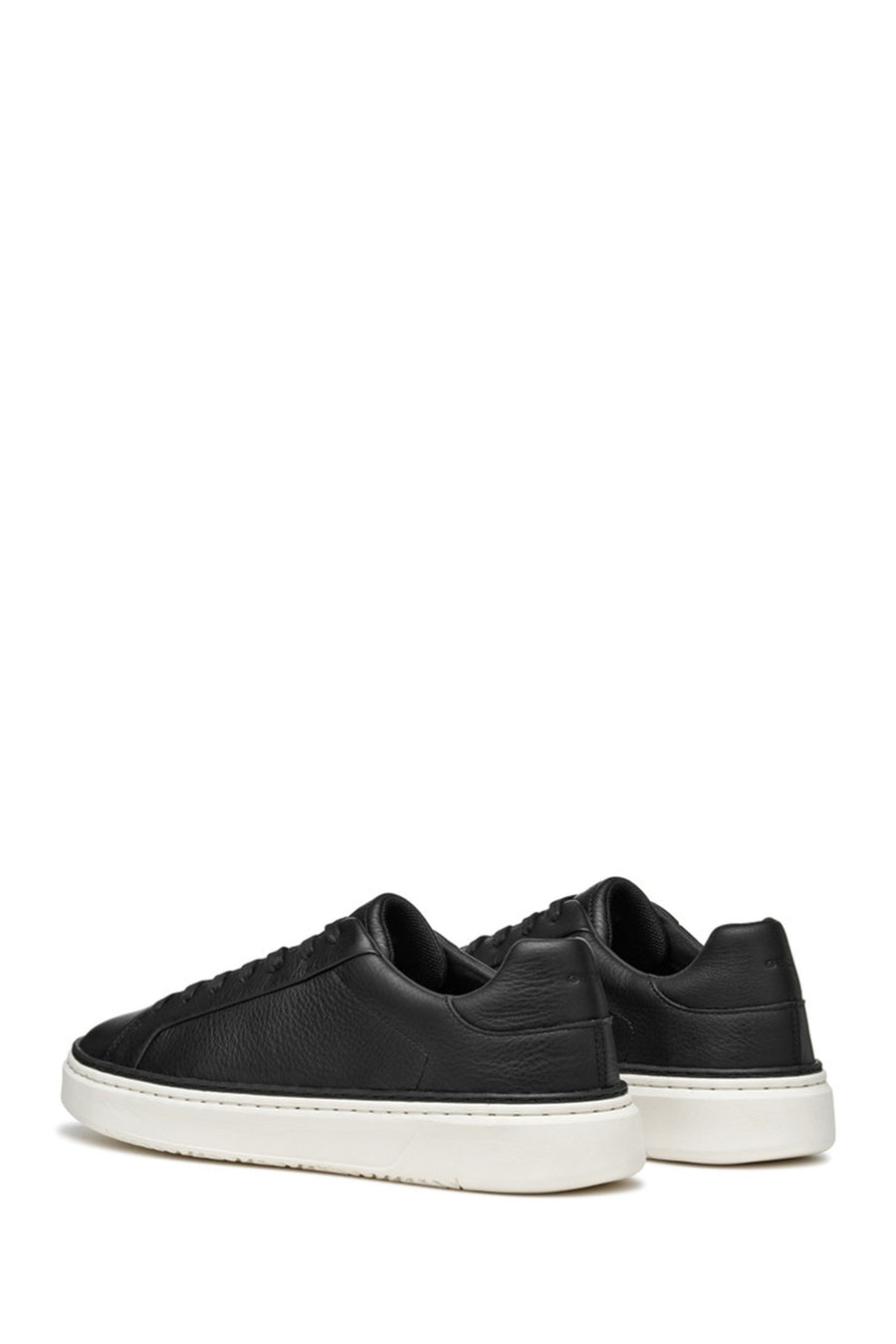 Geox Erkek Siyah Zackerty Bağcıklı Deri Sneaker