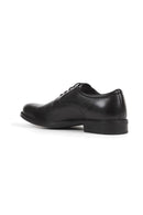 Geox Men's Black Uomo Carnaby Leather Masculine Classic Shoes | Derimod