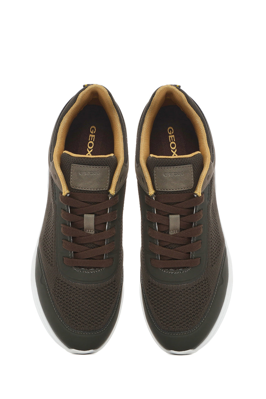 Geox Erkek Yeşil U Klaıver Bağcıklı Kumaş Sneaker