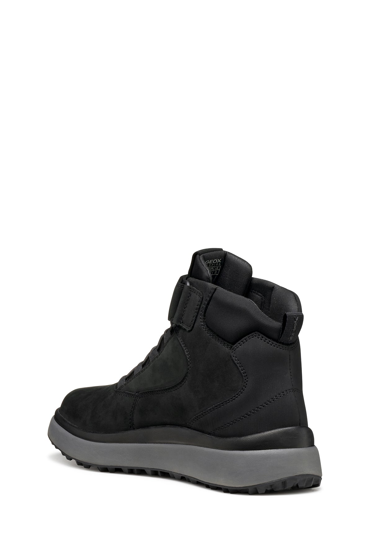 Geox Erkek Siyah U Granıto + Grıp B Abx C - Oıl Bağcıklı Deri Outdoor Bot