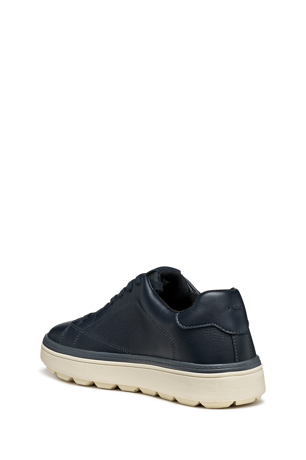 Geox Erkek Lacivert U Spherıca Ecub-1.1 B Abx Bağcıklı Deri Sneaker