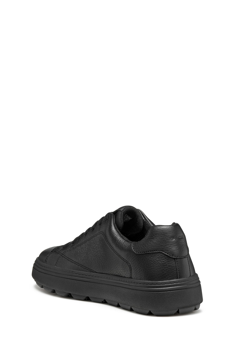 Geox Erkek Siyah U Spherıca Ecub-1.1 B Abx Bağcıklı Deri Sneaker