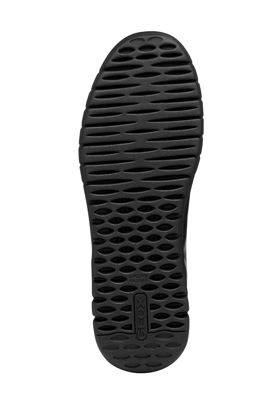 Geox Men Black U Flextrıde Plus Lace-up Leather Sneaker