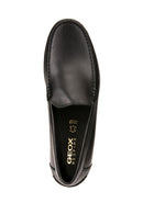 Geox Erkek Siyah New Damon Deri Loafer | Derimod