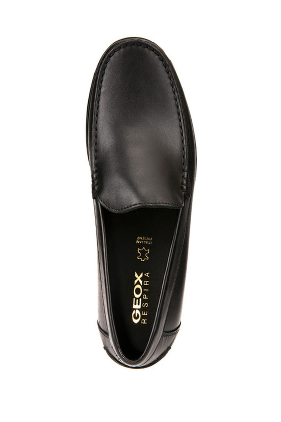 Geox Erkek Siyah New Damon Deri Loafer