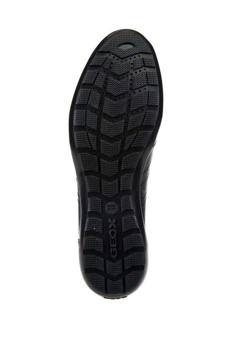 Geox Erkek Siyah Symbol Bağcıklı Deri Casual Ayakkabı