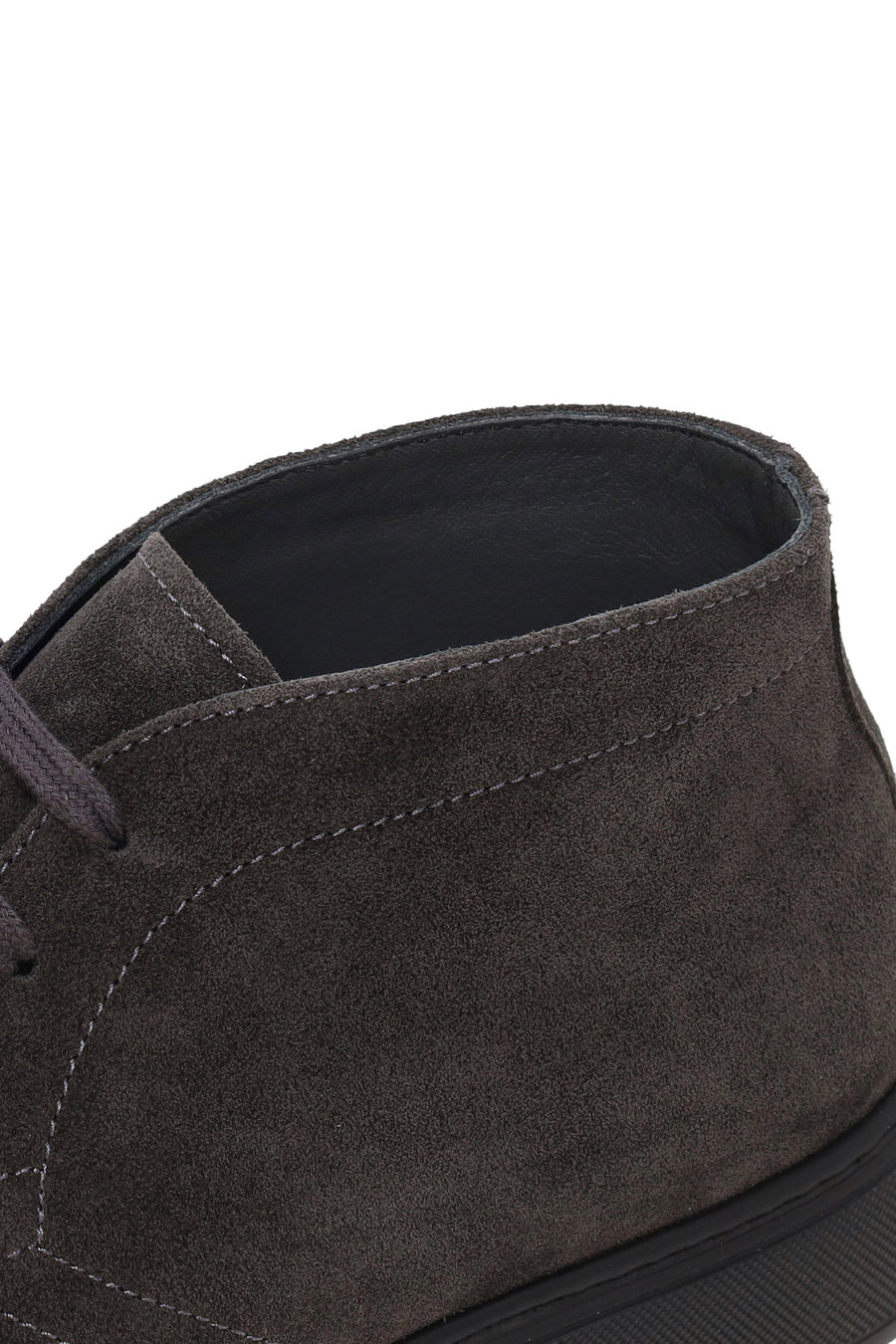 Male Gray Lace-up Suede Casual Boots
