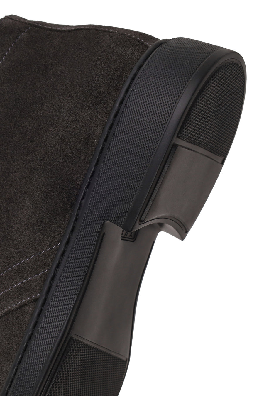 Male Gray Lace-up Suede Casual Boots