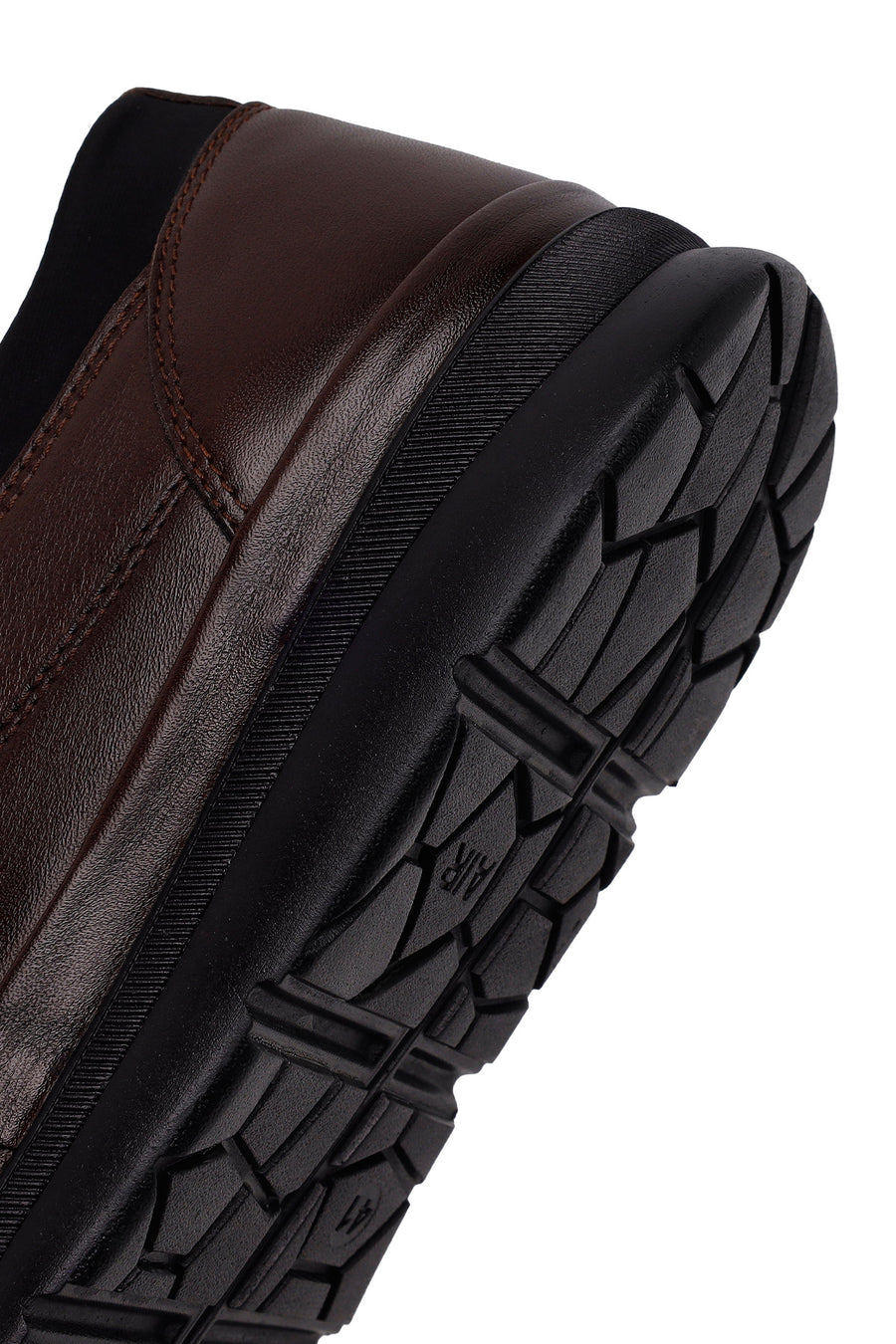 Male Brown Lace-up Leather Casual Shoes