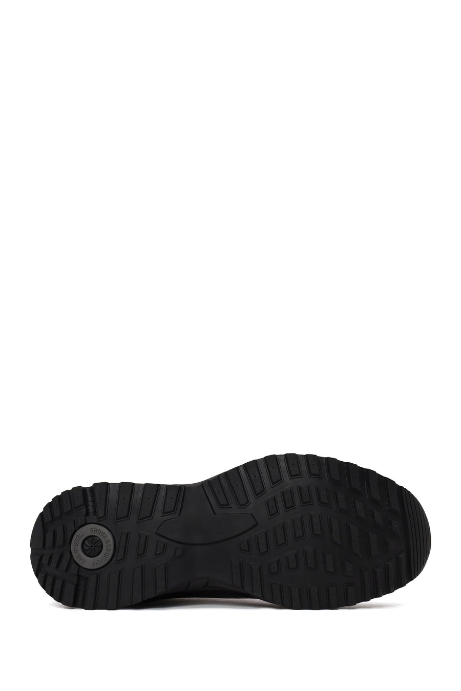 Derimod Fly Male Black Lace-Up Thick-Soled Leather Casual Sneaker