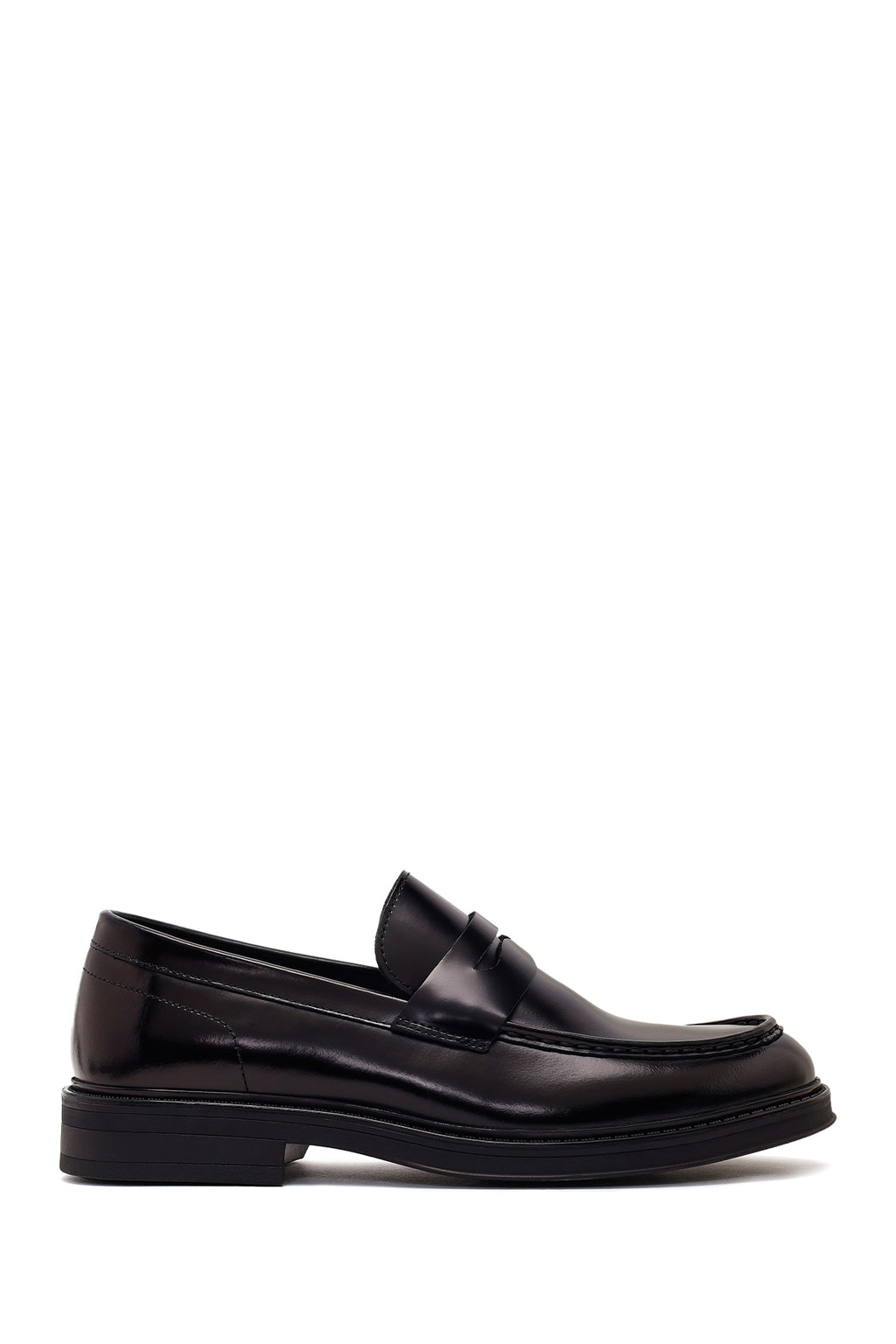 Derimod Fly Erkek Siyah Deri Casual Loafer