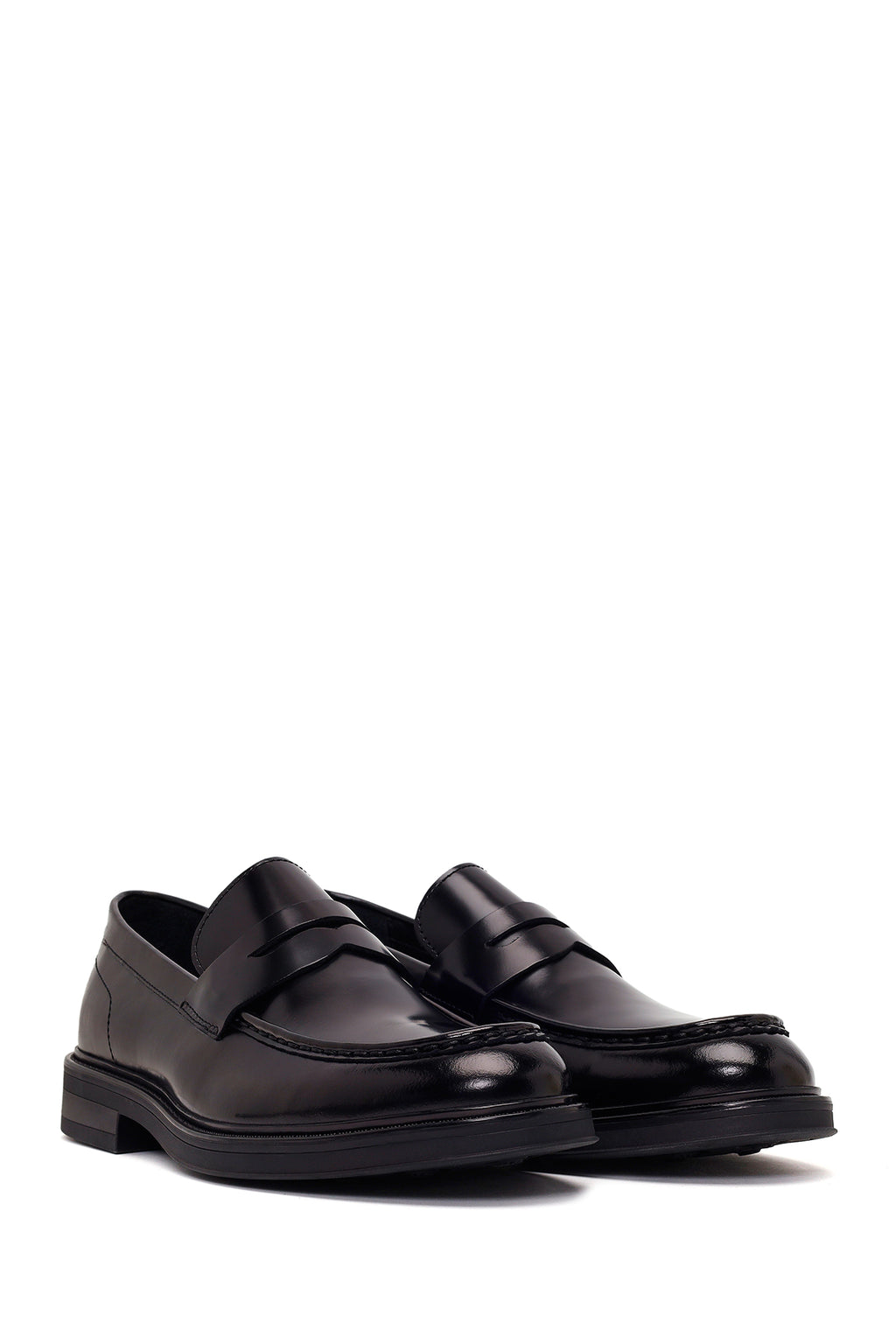 Derimod Fly Erkek Siyah Deri Casual Loafer