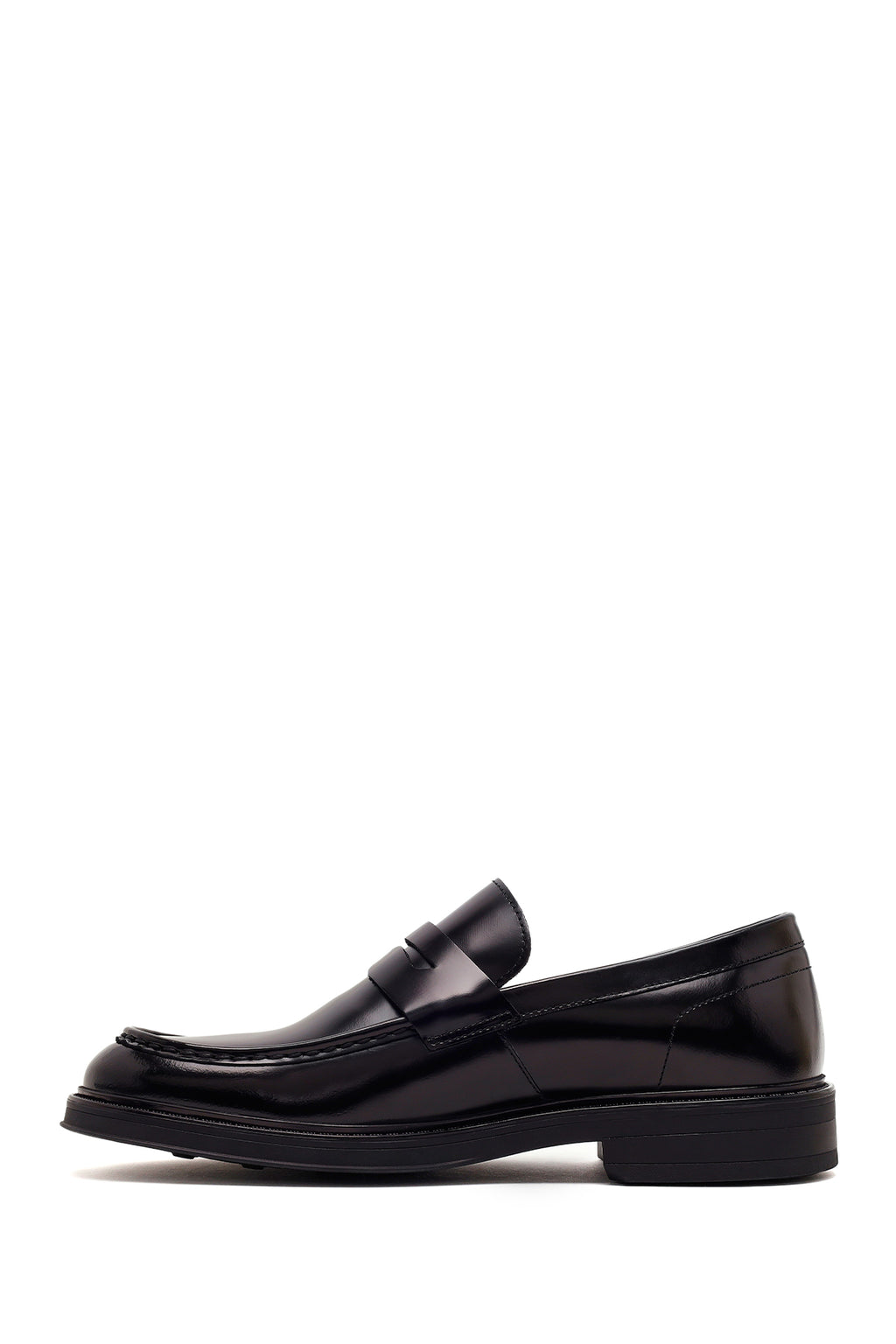 Derimod Fly Erkek Siyah Deri Casual Loafer