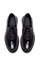 Derimod Fly Erkek Siyah Deri Casual Loafer | Derimod