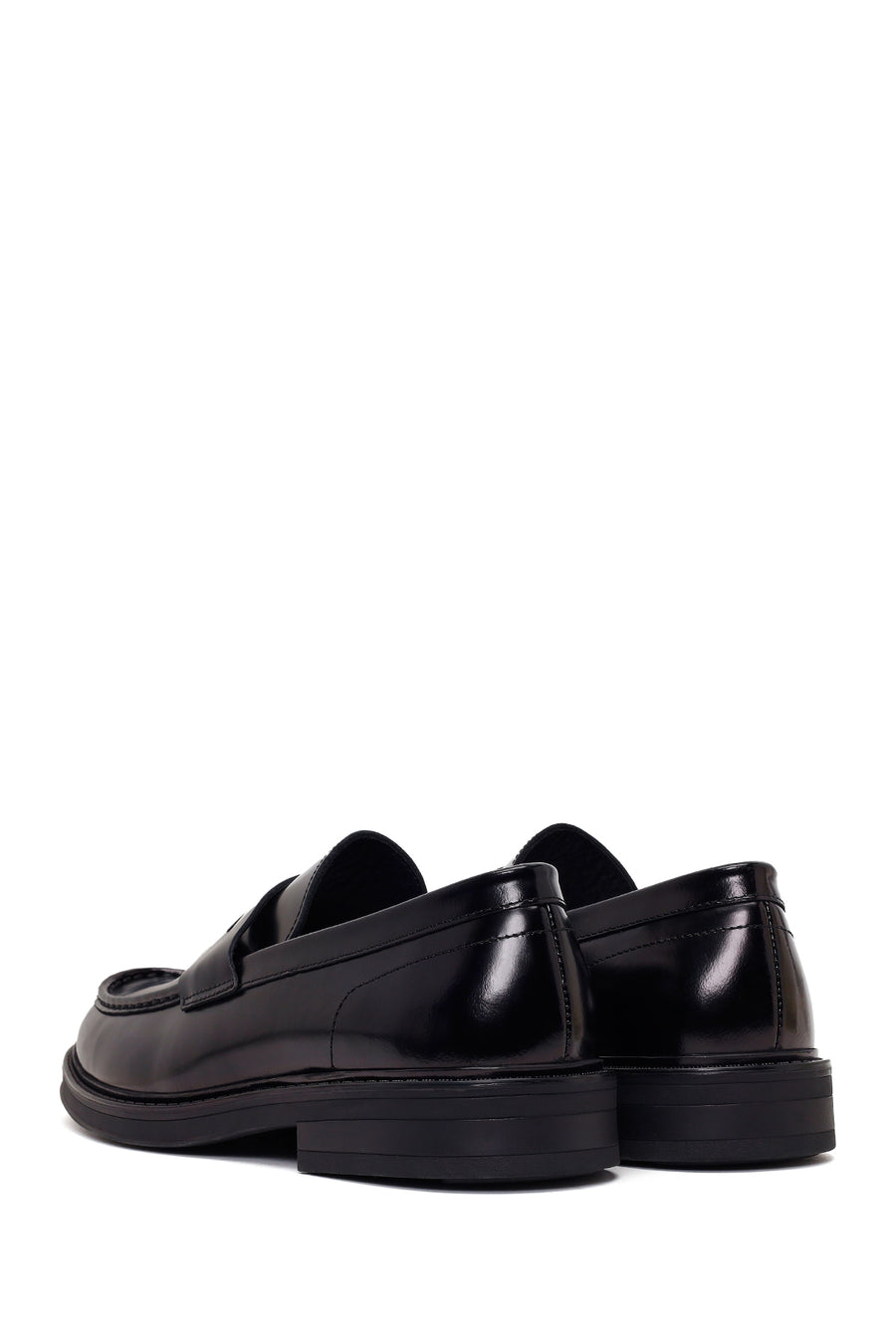 Derimod Fly Male Black Leather Casual Loafer