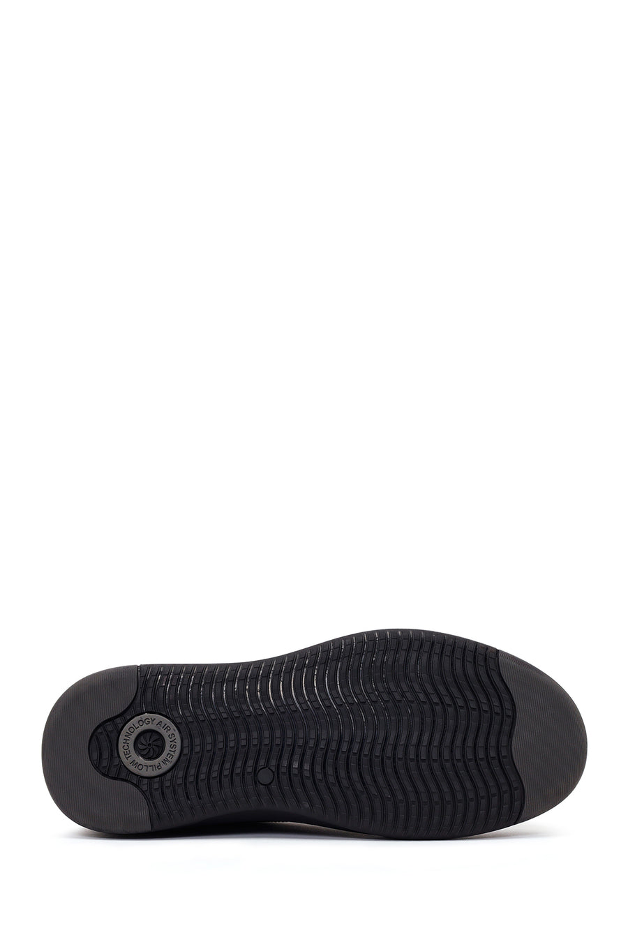 Derimod Fly Male Black Lace-Up Leather Casual Sneaker