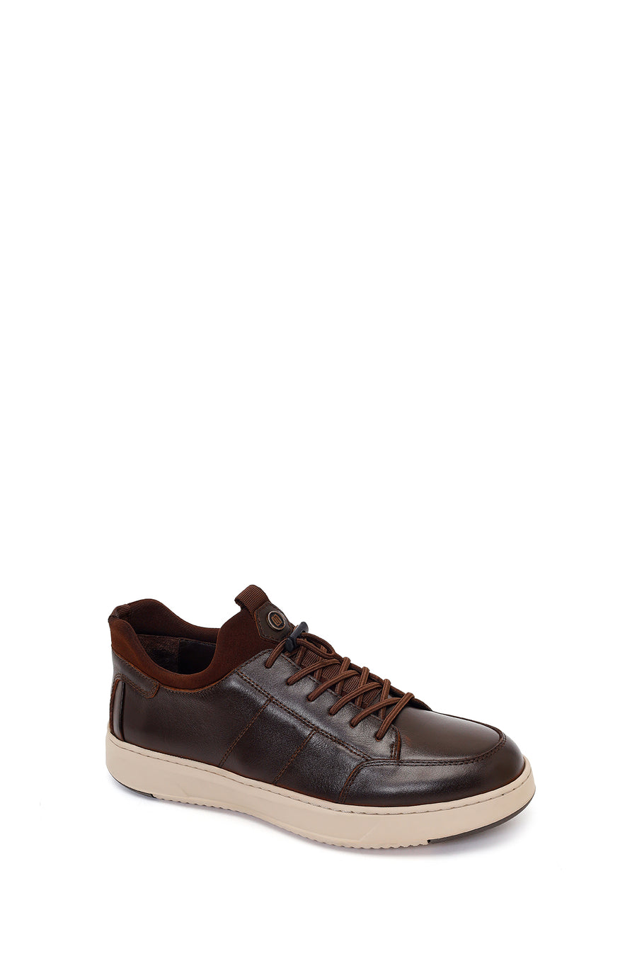 Derimod Fly Male Brown Lace-up Leather Casual Sneaker