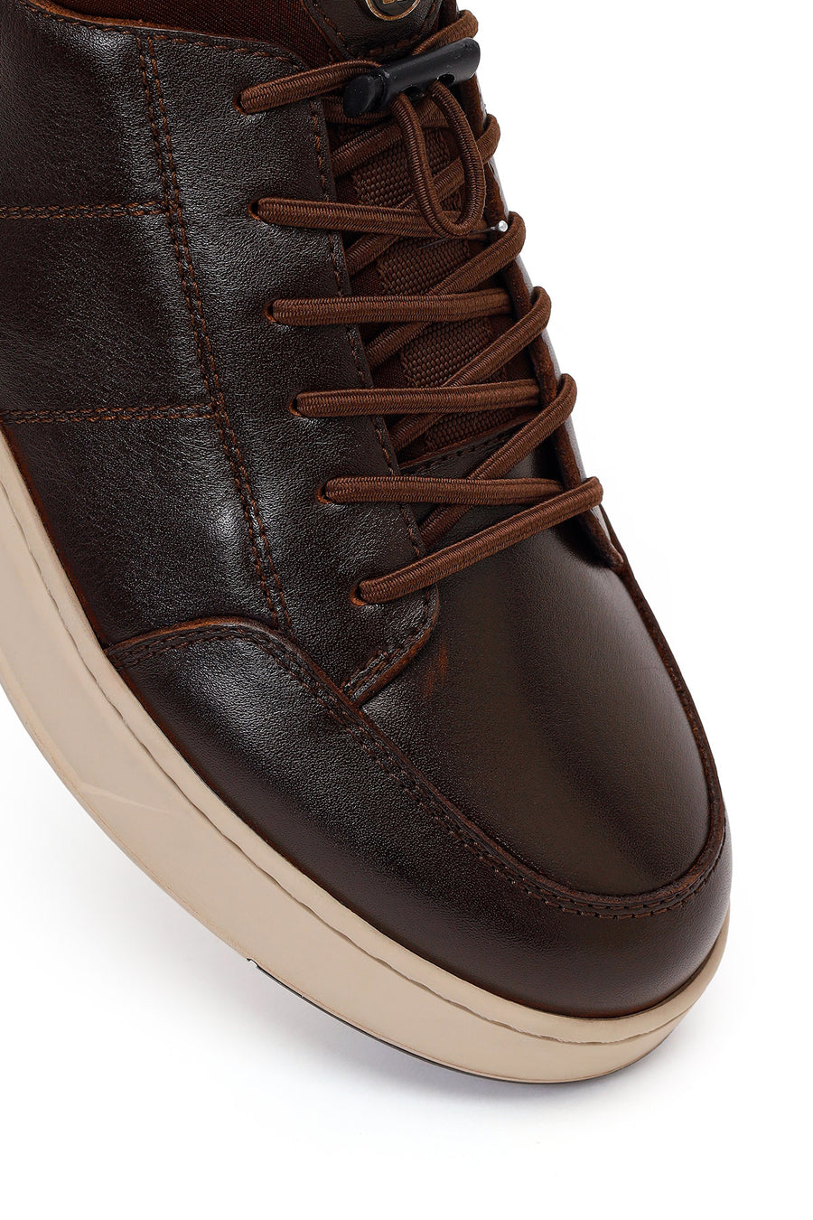 Derimod Fly Male Brown Lace-up Leather Casual Sneaker