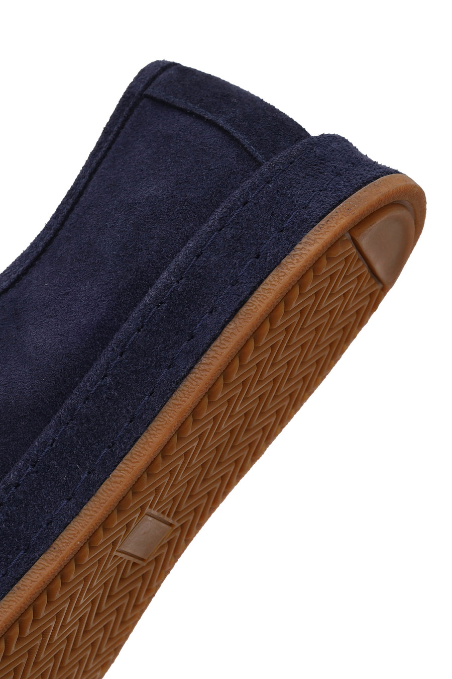 Male Navy Blue Lace-Up Suede Casual Shoes