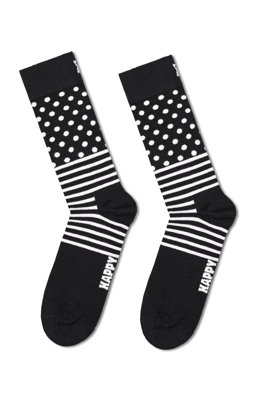 Happy Socks Woman Black Classic 4-Pack Cotton Sock Set