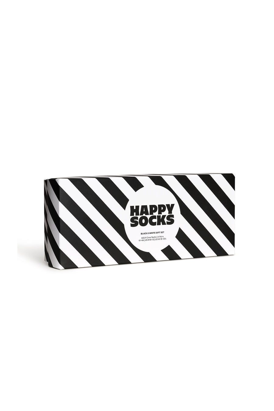 Happy Socks Woman Black Classic 4-Pack Cotton Sock Set
