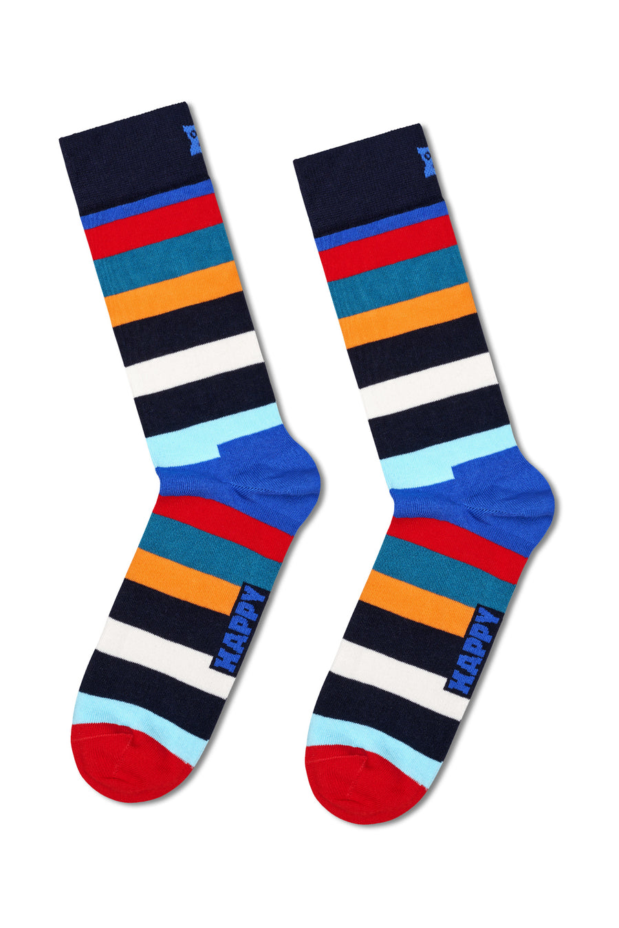 Happy Socks Woman Multicolored Patterned Cotton 4-Pack Sock Set