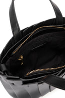 Women's Black Faux Leather Handbag | Derimod