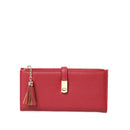 Women's Red Faux Leather Wallet | Derimod