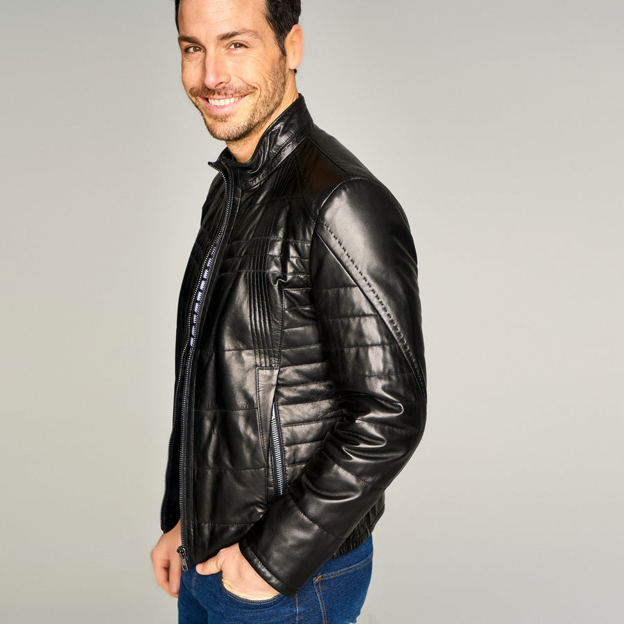 Alves Men's Leather Jacket