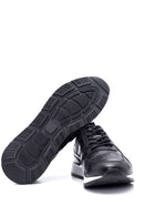 Erkek Deri Desenli Sneaker | Derimod