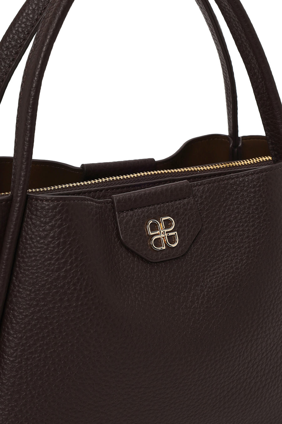 Woman Brown Long-Strap Shoulder Bag