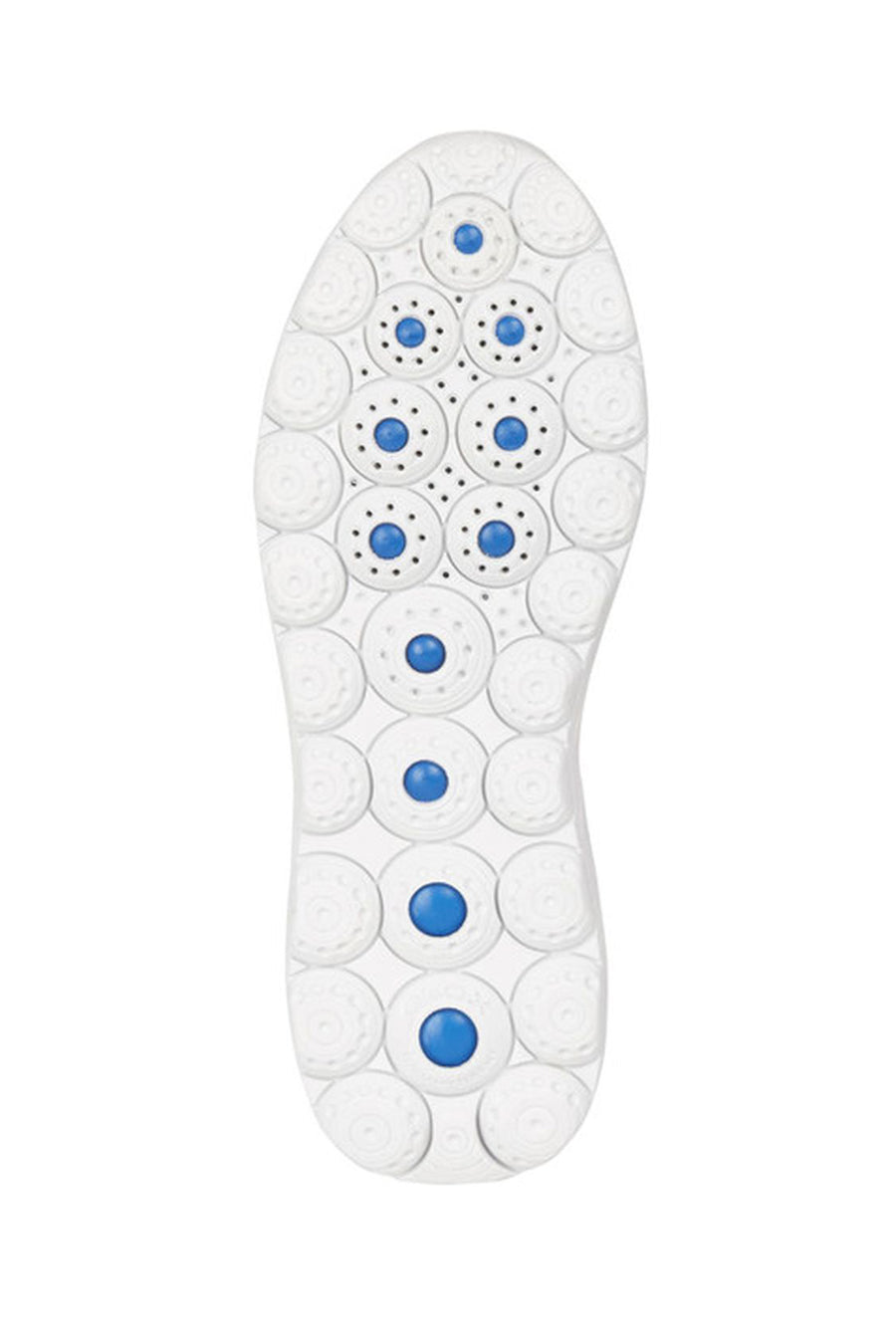 Geox Women's White Spherica Lace-Up Leather Sneaker