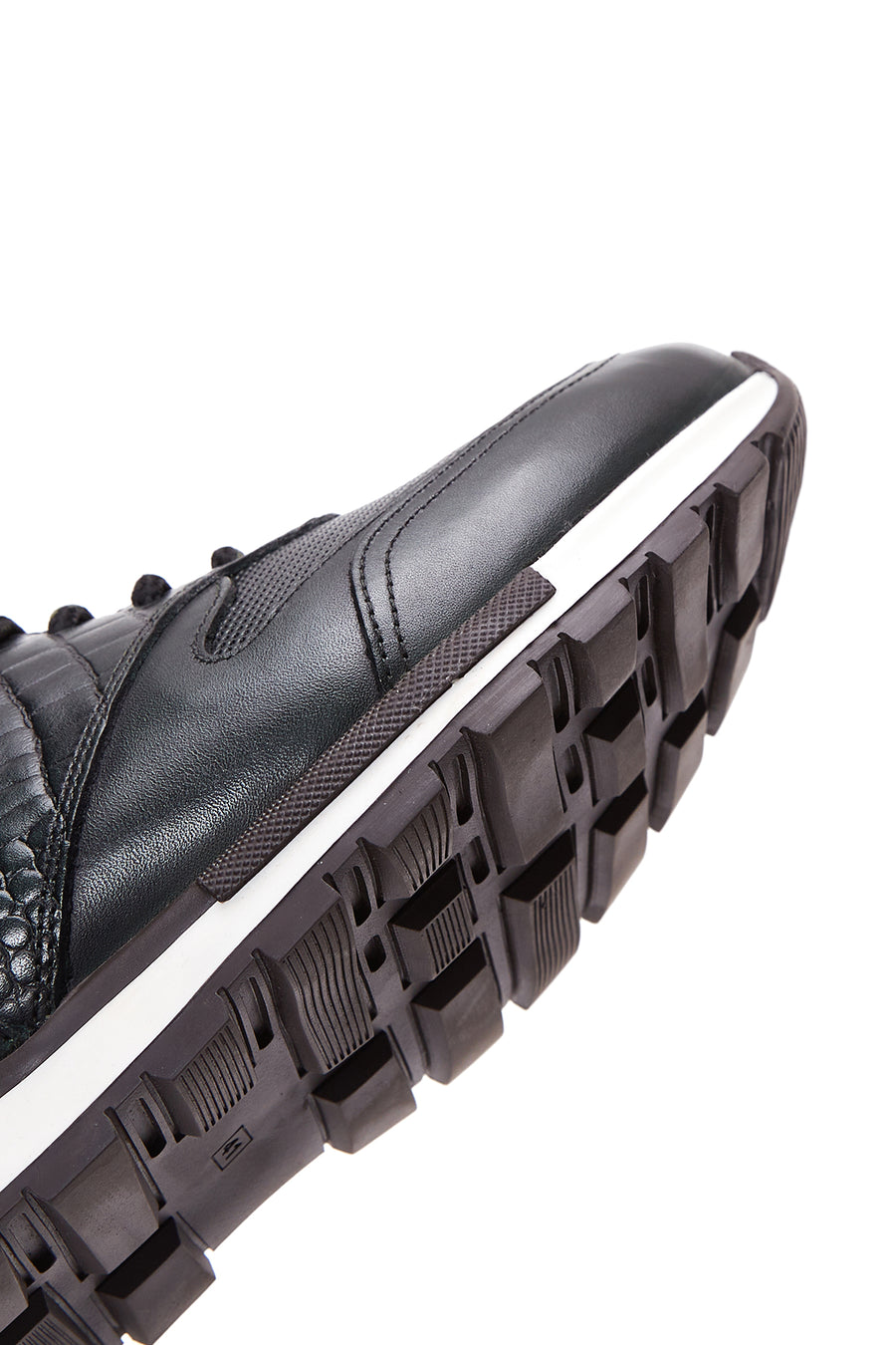 Erkek Yeşil Deri Sneaker