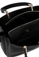 Women's Black Long Strap Handbag with Accessory Detail | Derimod