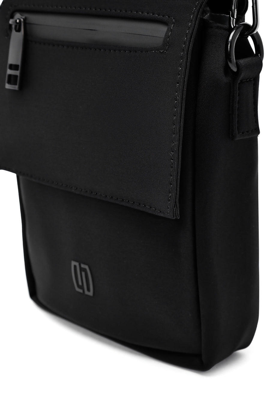 Men's Black Mini Messenger Bag