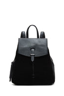 Women's Black Backpack | Derimod