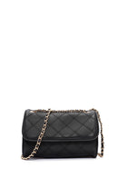 Women's Black Long Strap Printed Shoulder Bag | Derimod