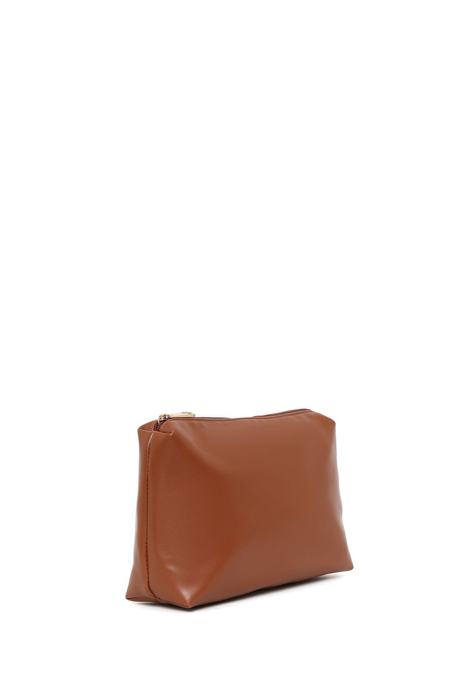 Woman Beige Wicker Shoulder Bag