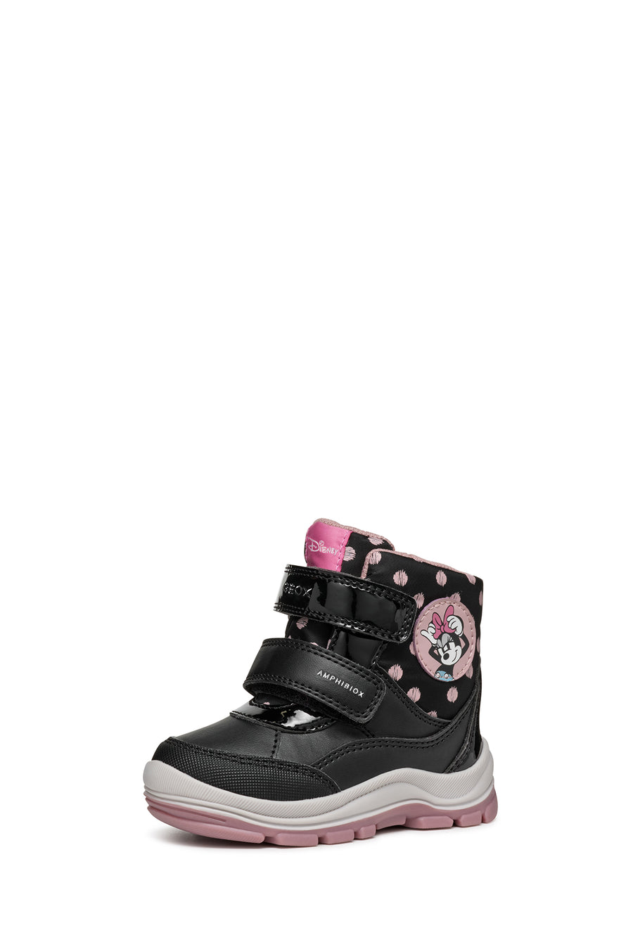 Geox Kız Bebek Siyah Flanfil Abx Bantlı Waterproof Deri Bot