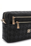 Women's Black Faux Leather Crossbody Bag | Derimod