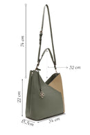 Women's Green Short and Long Strap Shoulder Bag | Derimod