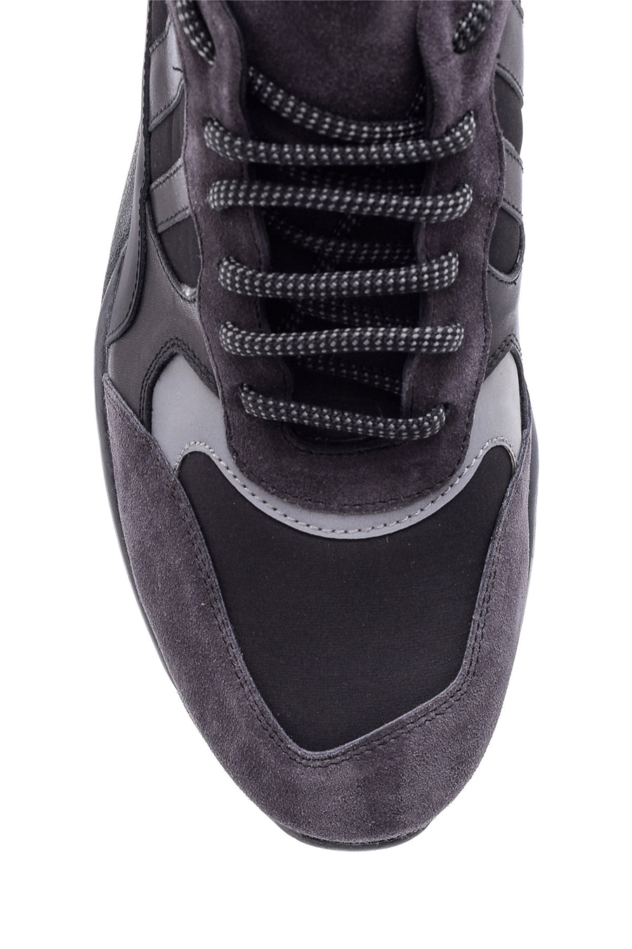 Men's Transparent Sole Leather Sneaker